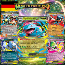 Pokemon 🍃 MEGA ENTWICKLUNG 🍃 Deutsch - Auswahl - BISAFLOR, LUCARIO