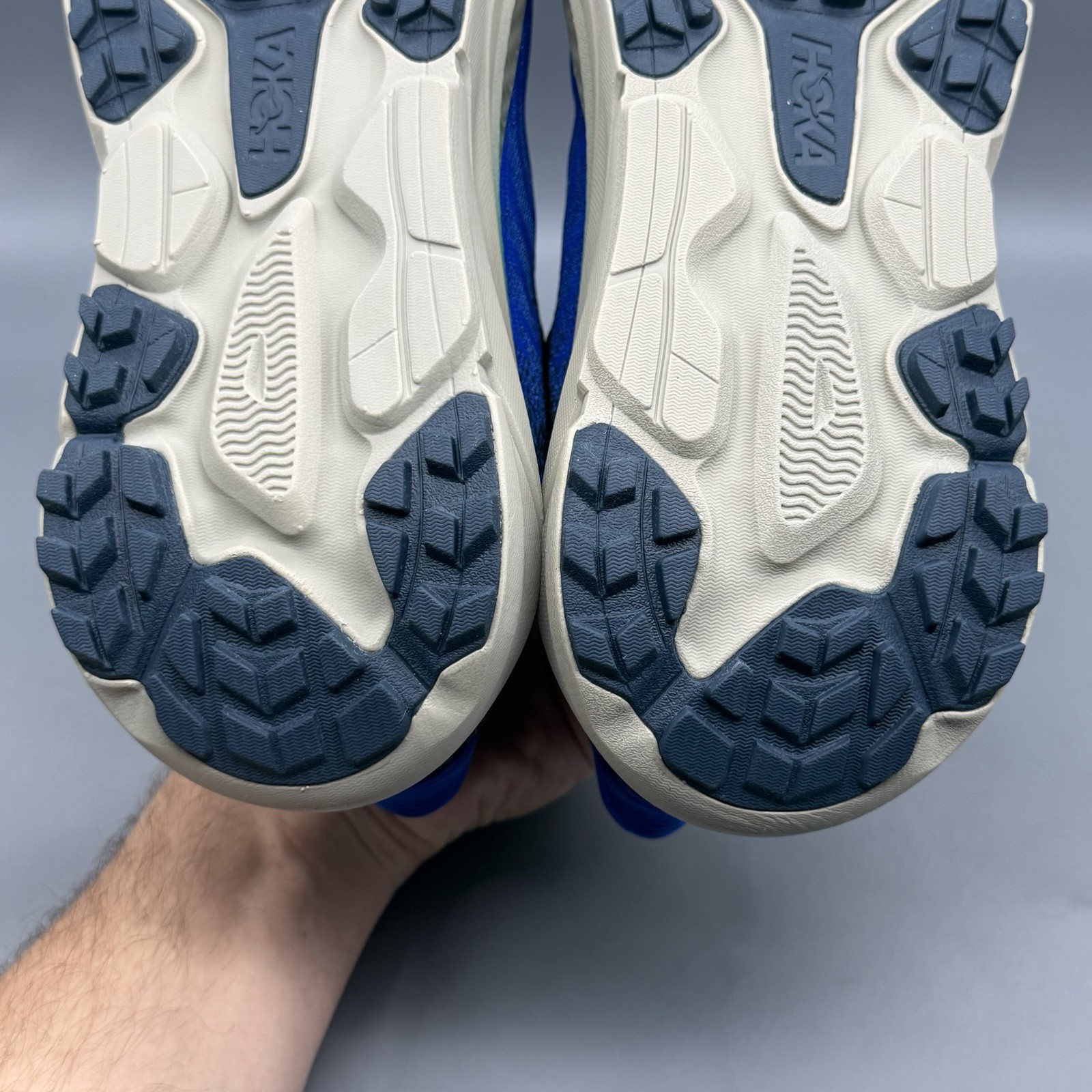 Hoka One One Challenger ATR 7 Men’s 9 D Blue Teal Trail Hiking Terrain Shoes NWB thumbnail 10