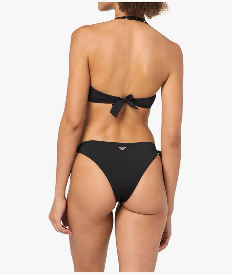 $175.Emporio Armani женщин стандартный группы и бант бразильский запонки бикини комплект - Изображение 2 из 3