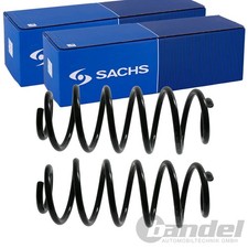 2X SACHS FAHRWERKSFEDERN HINTEN PASSEND FÜR TOYOTA YARIS LINKS+RECHTS
