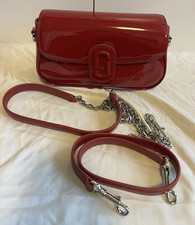 Marc Jacobs Red Patent Finish Crossbody Bag C...