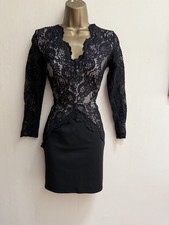 Black lace evening Dress 8