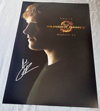 Josh Hutcherson Signed 12x18 Photo The Hunger Games Peeta With Proof