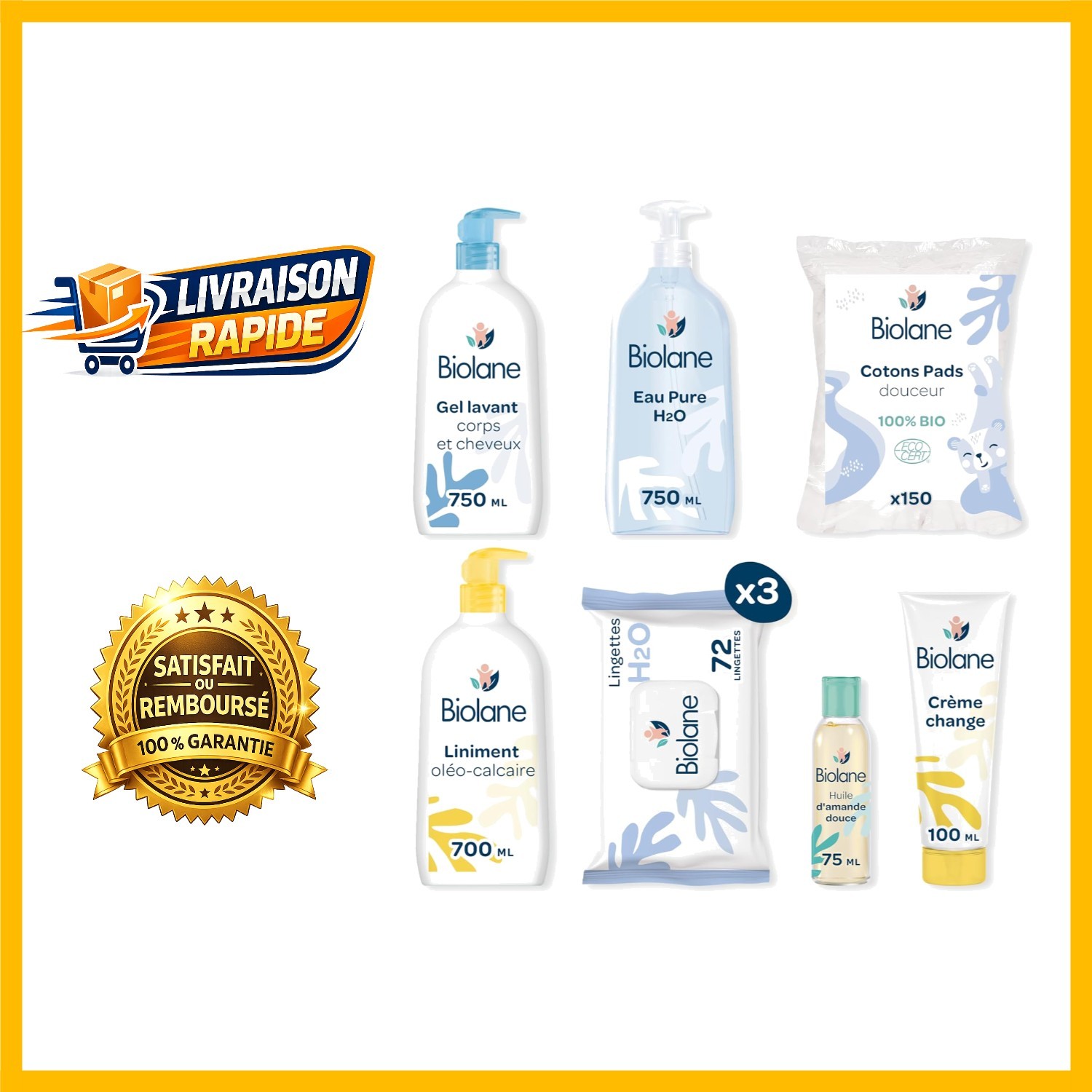 Biolane Kit Naissance Coffret Cadeau Idéal pour Liste de Maternité