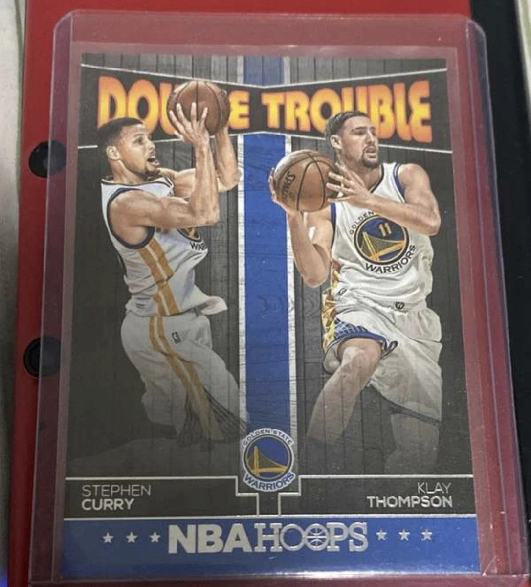 2015-16 Panini NBA Hoops - Klay Thompson Stephen Curry #6 for sale
