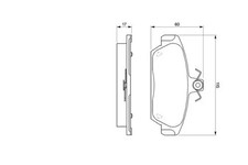 Plaquette de frein Rover 111