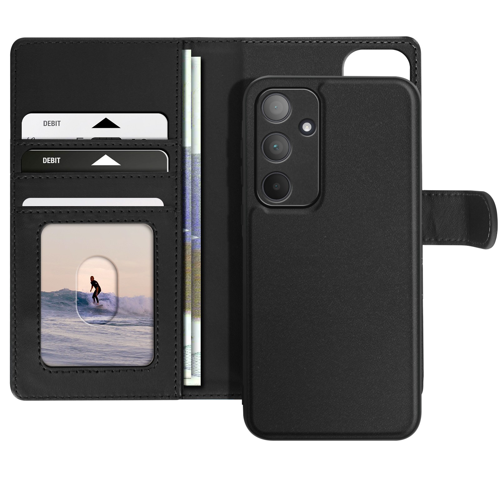 Coque amovible Galaxy A35 Mayaxess pour éviter les bris d'écran accidentels