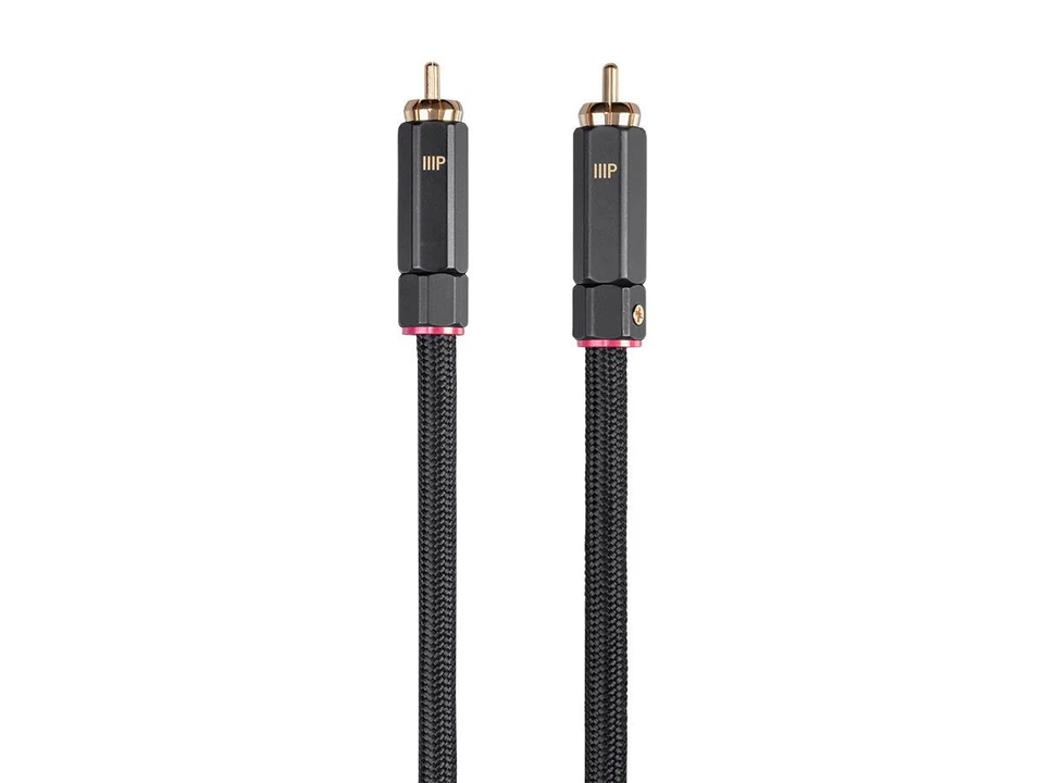 Cable de subwoofer RCA de audio/vídeo digital coaxial Monoprice, RG-6/U 75 ohmios 35 pies Foto 3 de 4