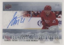 2014-15 Upper Deck Ice Glacial Graphs Tomas Tatar #GG-TT Auto 2u9