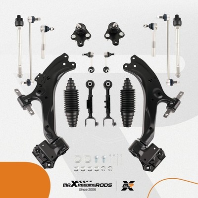 14x Front & Rear Control Arms Sway Bar Links Kit for Honda CR-V 2012 2013 2014