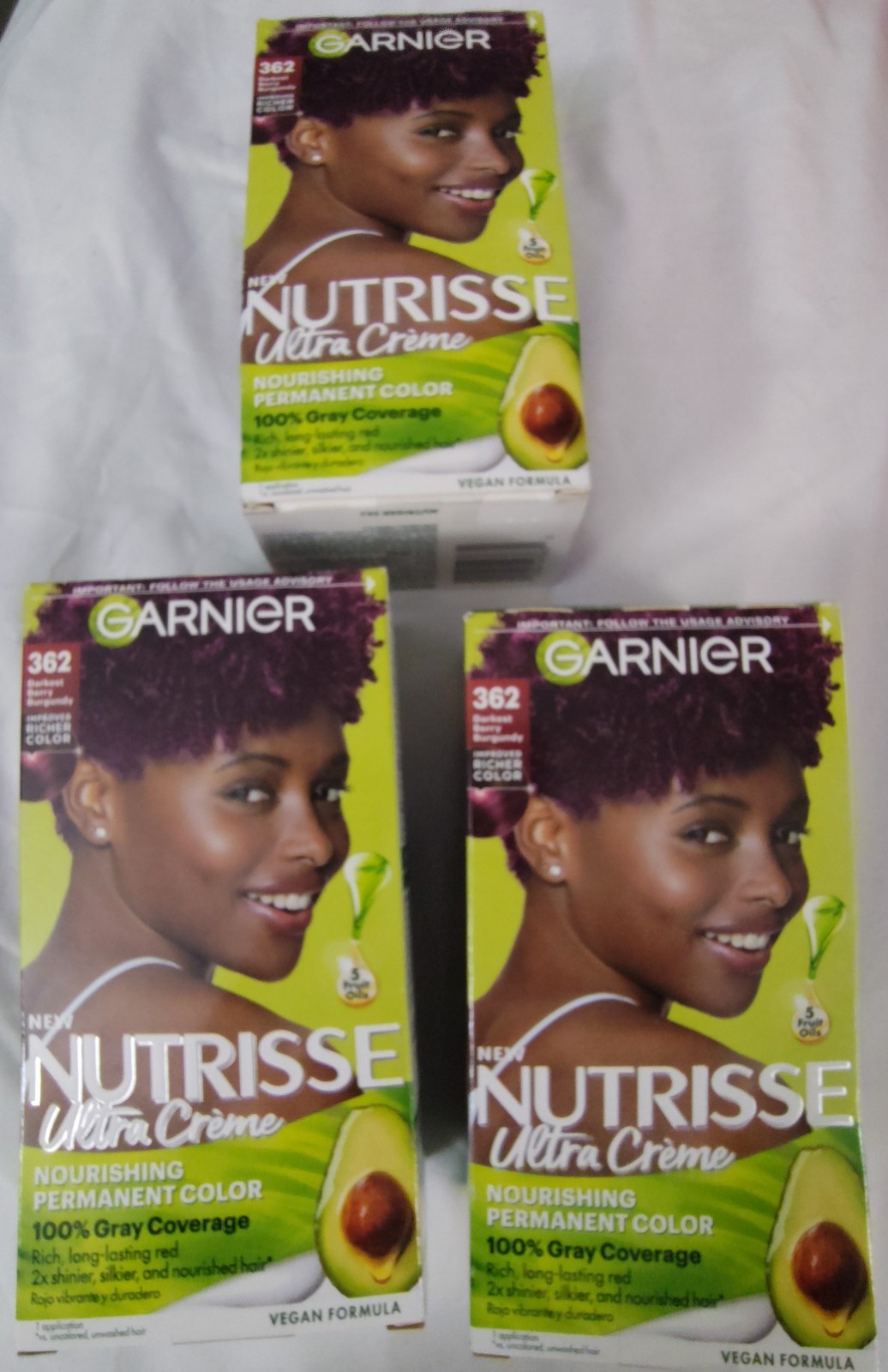 100% Gray  Coverage 362 Raspberry Jam 3 Pk