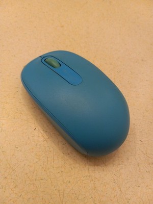 blue Microsoft Wireless Mobile Mouse 1850, Model 1593 NO receiver dongle