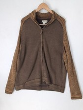 The Territory Ahead Sweater Mens 2XL Wool Full Zip Ribbed winter fall preppy