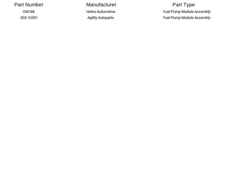 Módulo de bomba de combustible Airtex E7111M para Dodge Ram 1500 Ram 2500 Ram 3500 3,9 L 98-02 Foto 4 de 4