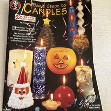 Basic Steps To Candles - 63 Cleaver Creation  - Suzanne McNeill Design Original