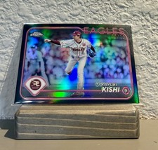 2024 Topps Chrome NPB TAKAYUKI KISHI #42 Refractor #’d to  /10 Rakuten Eagles SP