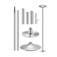 VIVOHOME Professional Spinning Dancing Pole, 45mm Portable Dance Pole for Hom...