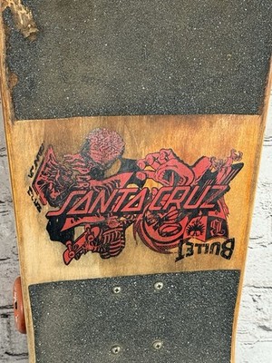 Vintage 1990 Santa Cruz Oops III Skateboard Venture G&S Jim