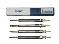 12232248422 4X GlüHkerzen Svac SV012 BMW 7Er E38 740D M67 V8 1999-2001 11V