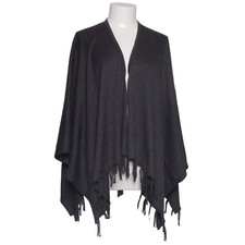Bonita, Poncho, Größe: ONE SIZE, Grau, Einfarbig, Damen #Q82