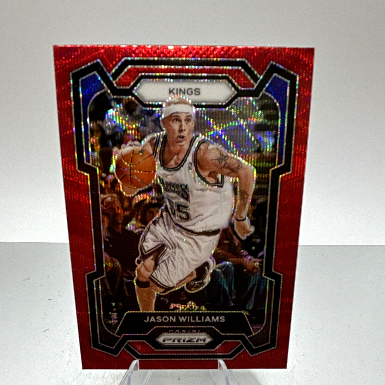 Panini 2023-24 Prizm Jason Williams Sacramento Kings #197 Red Prizm Parallel