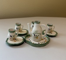 VINTAGE 1995 NORTH AMERICAN BEAR CO. "MUFFY'S HOT CHOCOLATE SET"