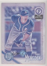 2018 Topps Gypsy Queen Missing Black Plate Daniel Mengden #293 0x1