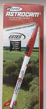 Estes Astro Cam Flying Model Rocket Starter Set (NO ENGINES) OPEN BOX@@READ@@