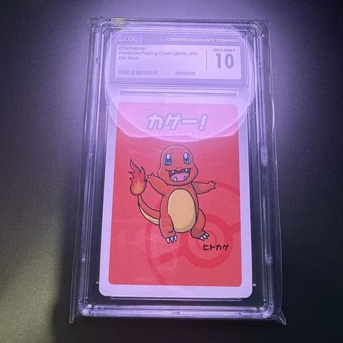 2019 Japanese Pokemon TCG Charmander Old Maid CGC 10 Gem Mint