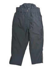 WOOF WEAR Waterproof Riding Trousers Extra Small Over Trousers Grip Seat Navy