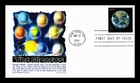 US COVER EARTH VIEWS OF OUR PLANETS FIRST DAY ISSUE PANDA CACHET