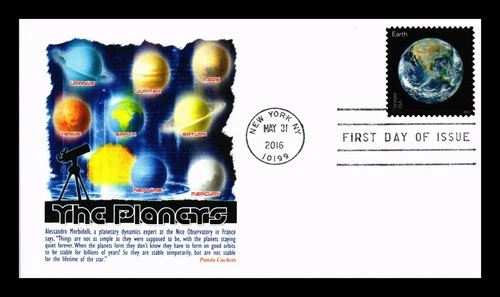 US COVER EARTH VIEWS OF OUR PLANETS FIRST DAY ISSUE PANDA CACHET