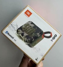 Brand New in Box Camo JBL Go 4 Bluetooth Speaker Portable Music Player