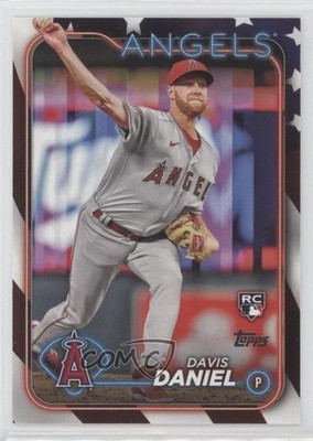 2024 Topps Series 2 Independence Day 32/76 Davis Daniel #592 Rookie RC 1g5d