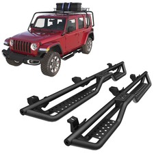 6 Drop Running Boards Fit 2007-2018 Jeep Wrangler Unlimited Jku 4 Door Nerf Bar