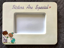 Precious Moments Picture Frame 3" x 4.5" Sisters Are Special