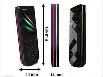 Original Nokia 7500 Prism Cell Phones 2MP Camera Bluetooth Video