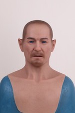 Realistic Silicone Mask, Full Head Face Mask, Headwear Halloween Cosplay