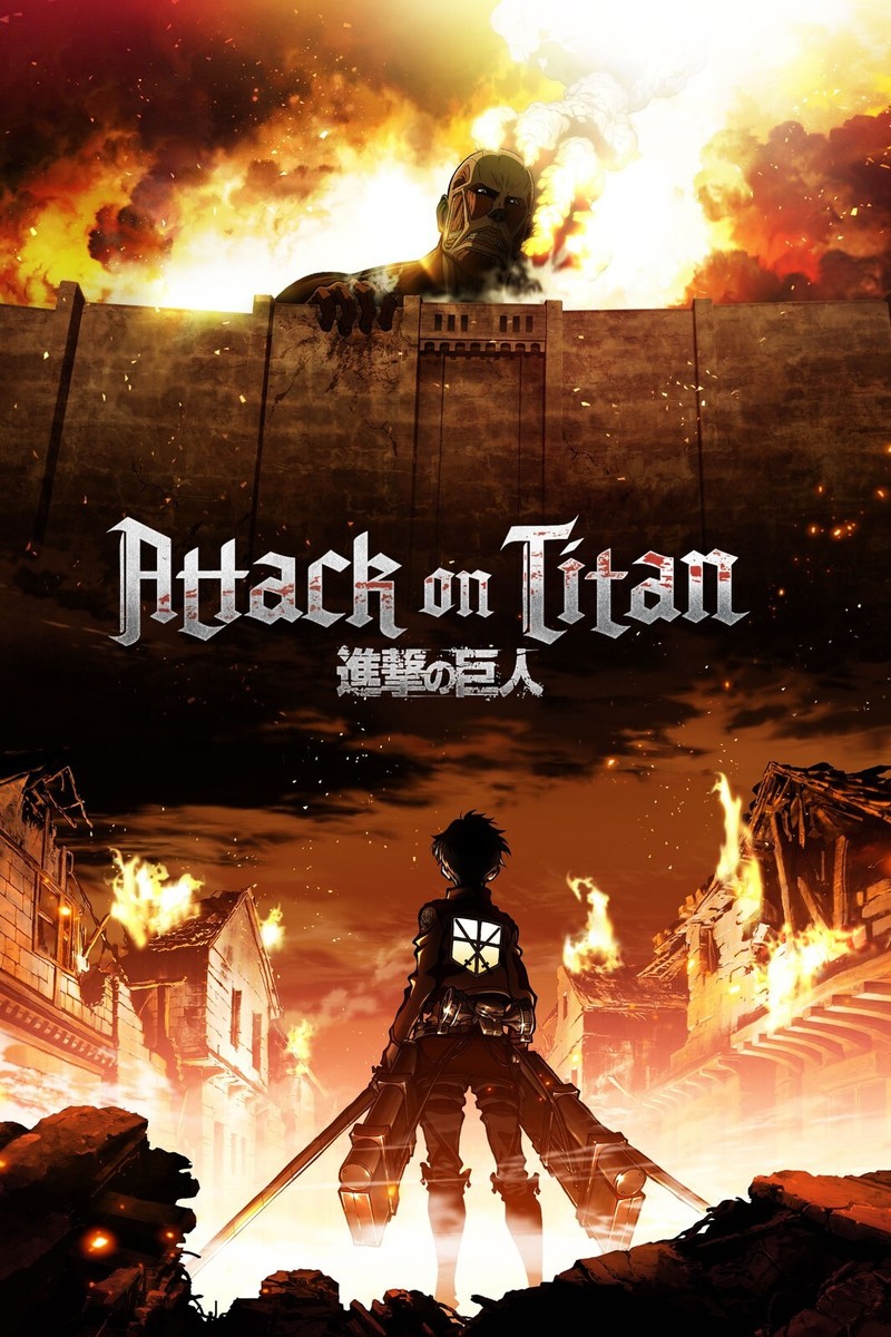 Attack on Titan Season 1 Anime TV Series Poster 2013 - 11x17