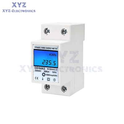 Single-phase 220V Multifunctional Digital Power Energy Electricity Meter Monitor