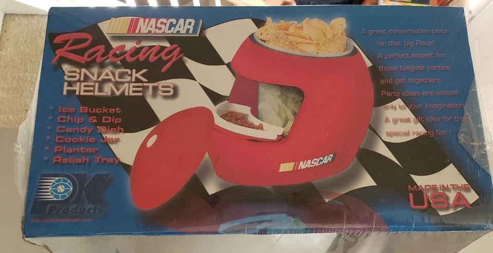 Casco de bocadillo DALE JARRETT #88 UPS NASCAR P&K Products Co EE. UU. DE COLECCIÓN NUEVO EN CAJA Foto 4 de 4