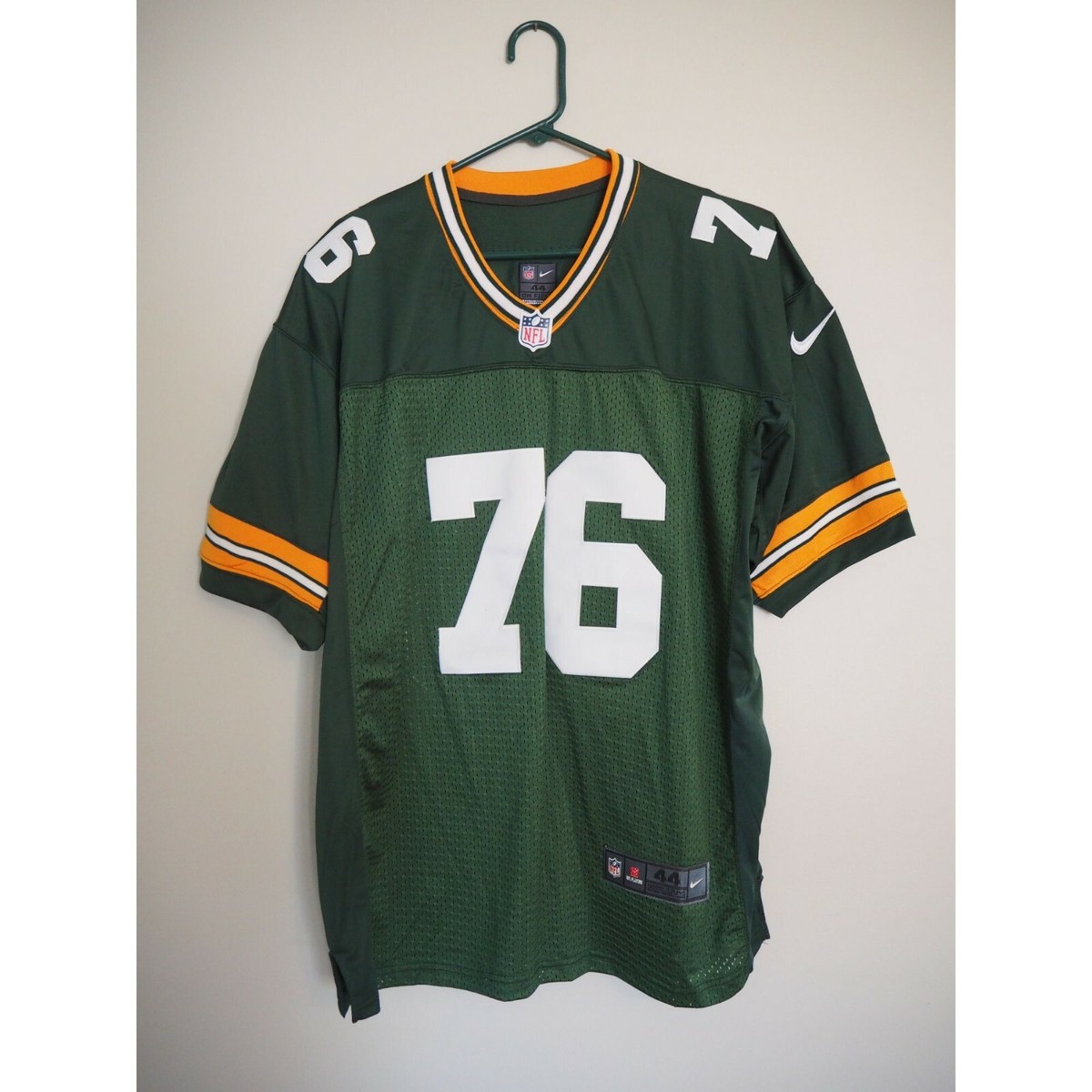 Green Bay Packers Mike Daniels Men's Green Nike Home Jersey Size 44 NWOT