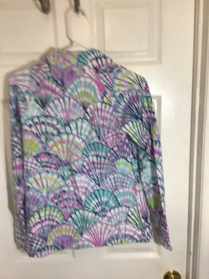 Женские пуловеры с принтом Lilly Pulitzer Elephant / Seaside (2 рубашки/маленькие) - Изображение 4 из 4