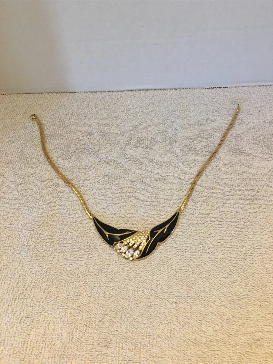 Trifari gold 2024 necklace vintage