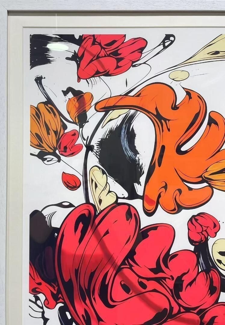 Shun Sudo For Flora-ss-Red 2024 Signed Silkscreen Edition 35