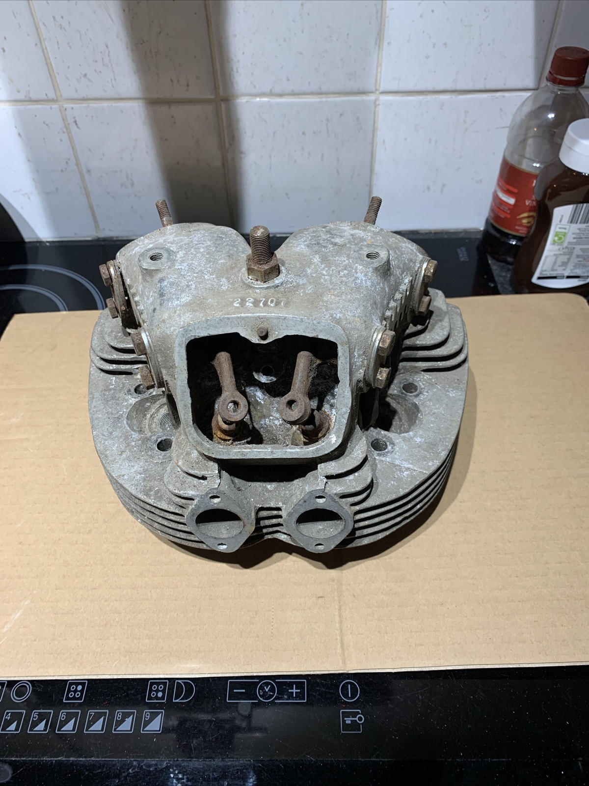 Norton 88 500cc Dominator cylinder head 99 22707 alloy eBay