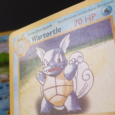 👥 SHADOWLESS SQUIRTLE 63/102 WARTORTLE 42 BASE SET POKEMON