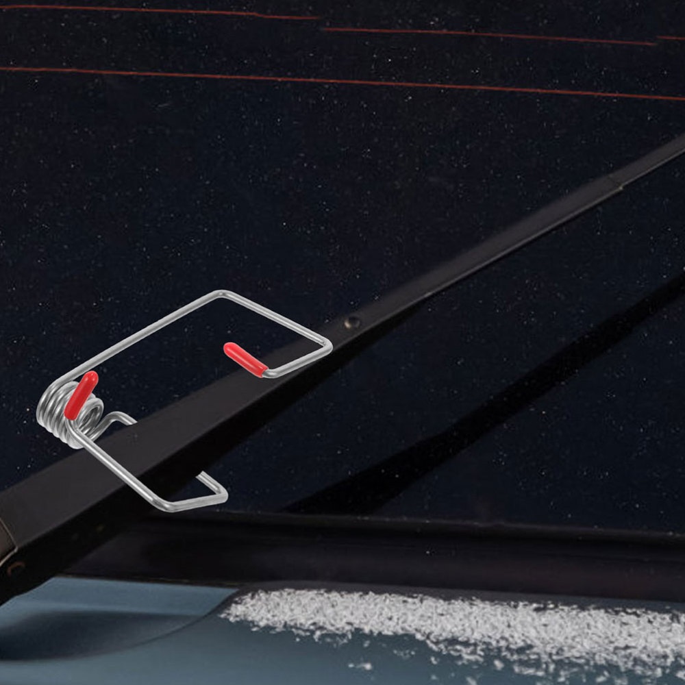 2pcs Windshield Wiper Arm Pressure Spring Metal Springs Wiper Arm