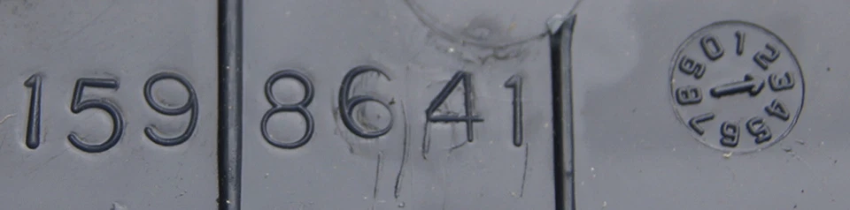 Chevrolet Astro 1996-2000 cubierta de rejilla de altavoz azul oscuro trasera izquierda nueva 15986413 Foto 4 de 4