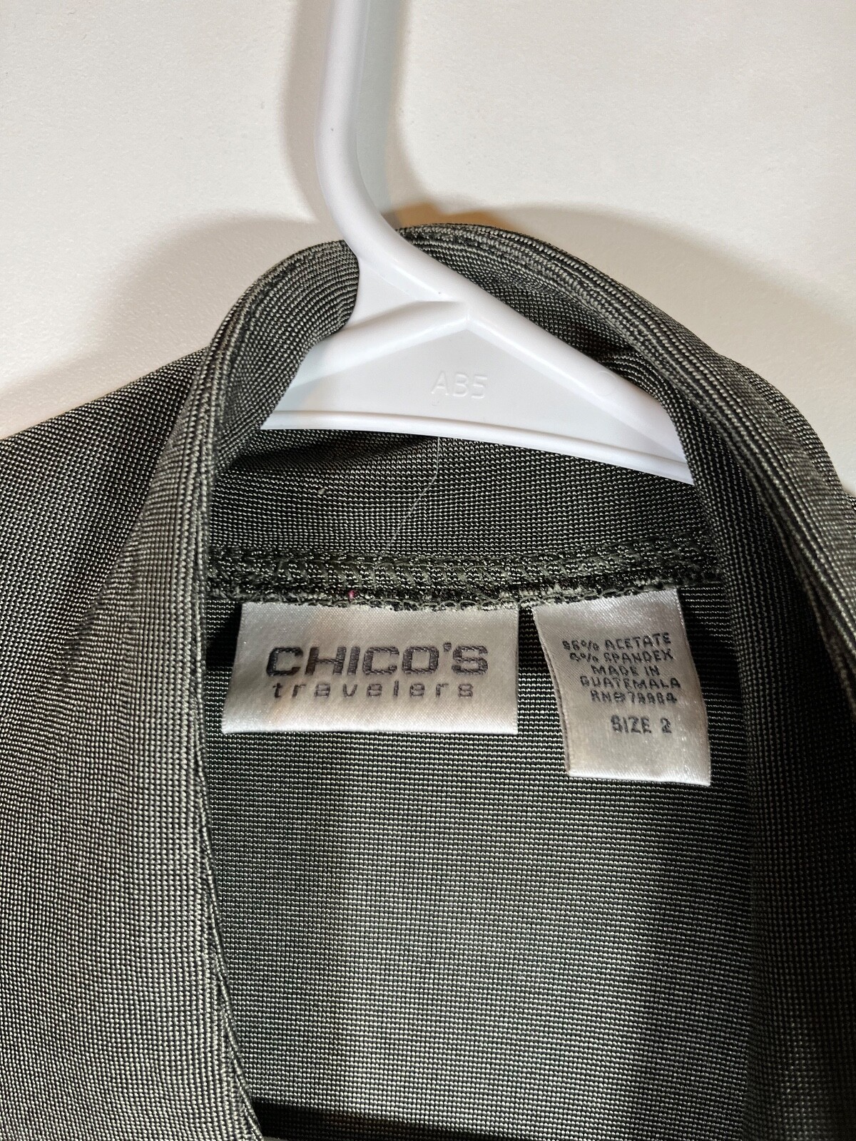 Chicos solid activewear jacket and top 2 piece - image 2